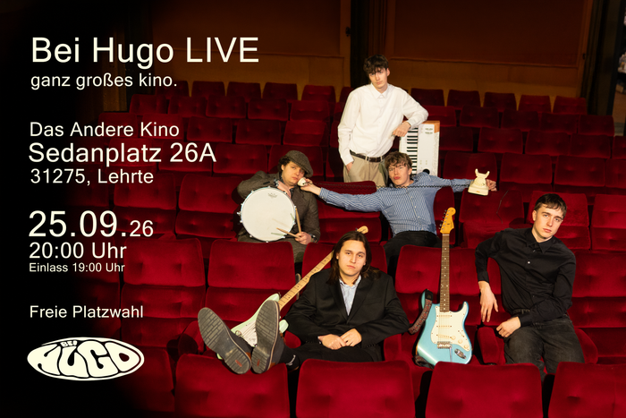 Bei Hugo - ganz großes kino.